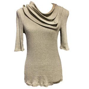 Deletta Anthropologie Half Sleeve Sweater - Medium